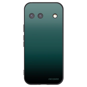 Picasee silikónový čierny obal pre Google Pixel 9 - Verdant Fade