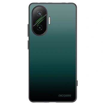 Picasee silikónový čierny obal pre Xiaomi Poco F7 Pro 5G - Verdant Fade