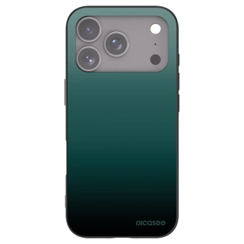 Picasee silikónový čierny obal pre Apple iPhone 17 Pro - Verdant Fade