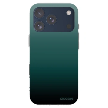 Picasee silikónový prehľadný obal pre Apple iPhone 17 Pro - Verdant Fade