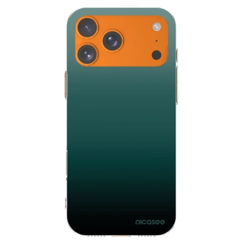 Picasee silikónový prehľadný obal pre Apple iPhone 17 Pro Max - Verdant Fade