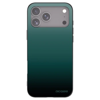 Picasee silikónový čierny obal pre Apple iPhone 17 Pro Max - Verdant Fade