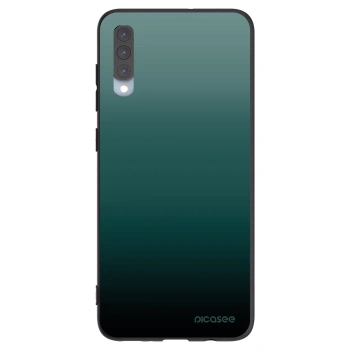 Picasee silikónový čierny obal pre Samsung Galaxy A70 A705F - Verdant Fade