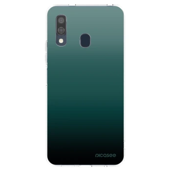 Picasee silikónový prehľadný obal pre Samsung Galaxy A40 A405F - Verdant Fade