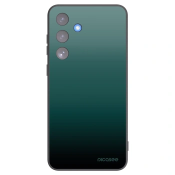 Picasee silikónový čierny obal pre Samsung Galaxy S25 FE 5G - Verdant Fade
