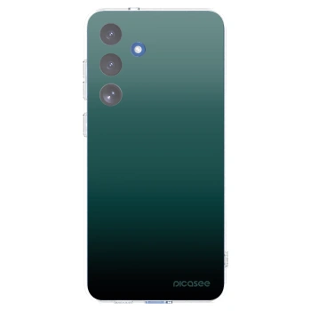 Picasee silikónový prehľadný obal pre Samsung Galaxy S25 FE 5G - Verdant Fade