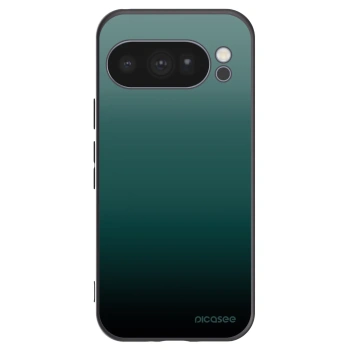 Picasee silikónový čierny obal pre Google Pixel 10 Pro - Verdant Fade
