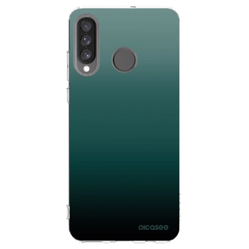 Picasee silikónový prehľadný obal pre Huawei P30 Lite - Verdant Fade