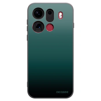 Picasee silikónový čierny obal pre OPPO Find X9 Pro - Verdant Fade