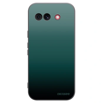 Picasee silikónový čierny obal pre Google Pixel 10a - Verdant Fade