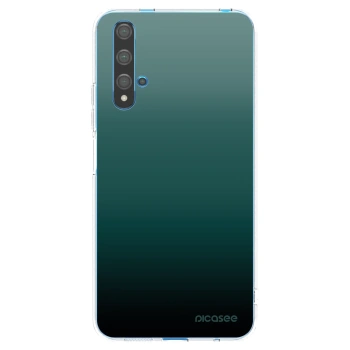 Picasee silikónový prehľadný obal pre Huawei Nova 5T - Verdant Fade