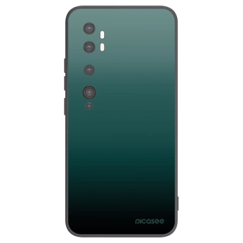 Picasee silikónový čierny obal pre Xiaomi Mi Note 10 (Pro) - Verdant Fade