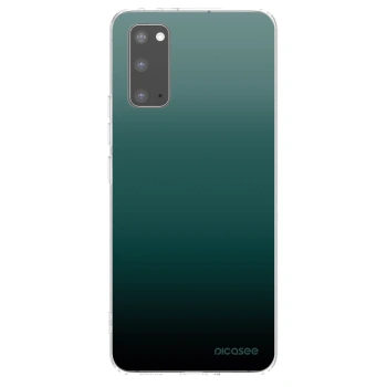 Picasee silikónový prehľadný obal pre Samsung Galaxy S20 G980F - Verdant Fade