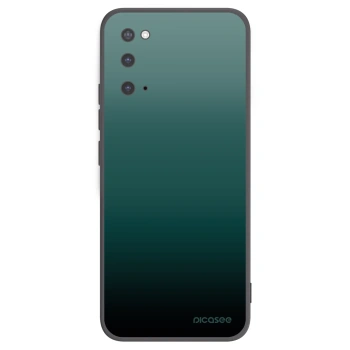 Picasee silikónový čierny obal pre Samsung Galaxy S20 G980F - Verdant Fade