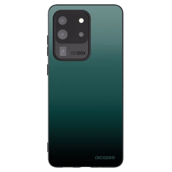Picasee silikónový čierny obal pre Samsung Galaxy S20 Ultra 5G G988F - Verdant Fade