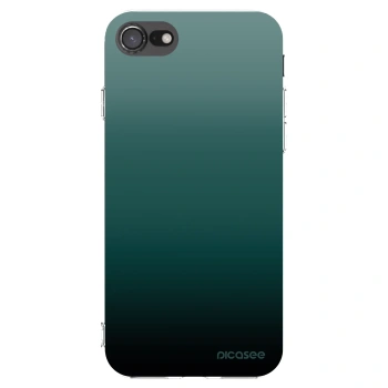 Picasee silikónový prehľadný obal pre Apple iPhone SE 2020 - Verdant Fade