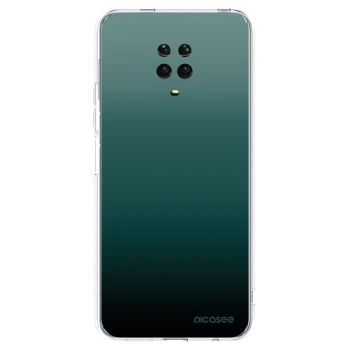 Picasee silikónový prehľadný obal pre Xiaomi Redmi Note 9 Pro - Verdant Fade