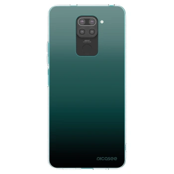 Picasee silikónový čierny obal pre Xiaomi Redmi Note 9 - Verdant Fade