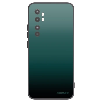 Picasee silikónový čierny obal pre Xiaomi Mi Note 10 Lite - Verdant Fade