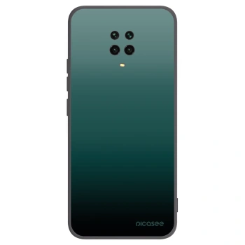 Picasee silikónový čierny obal pre Xiaomi Redmi Note 9S - Verdant Fade
