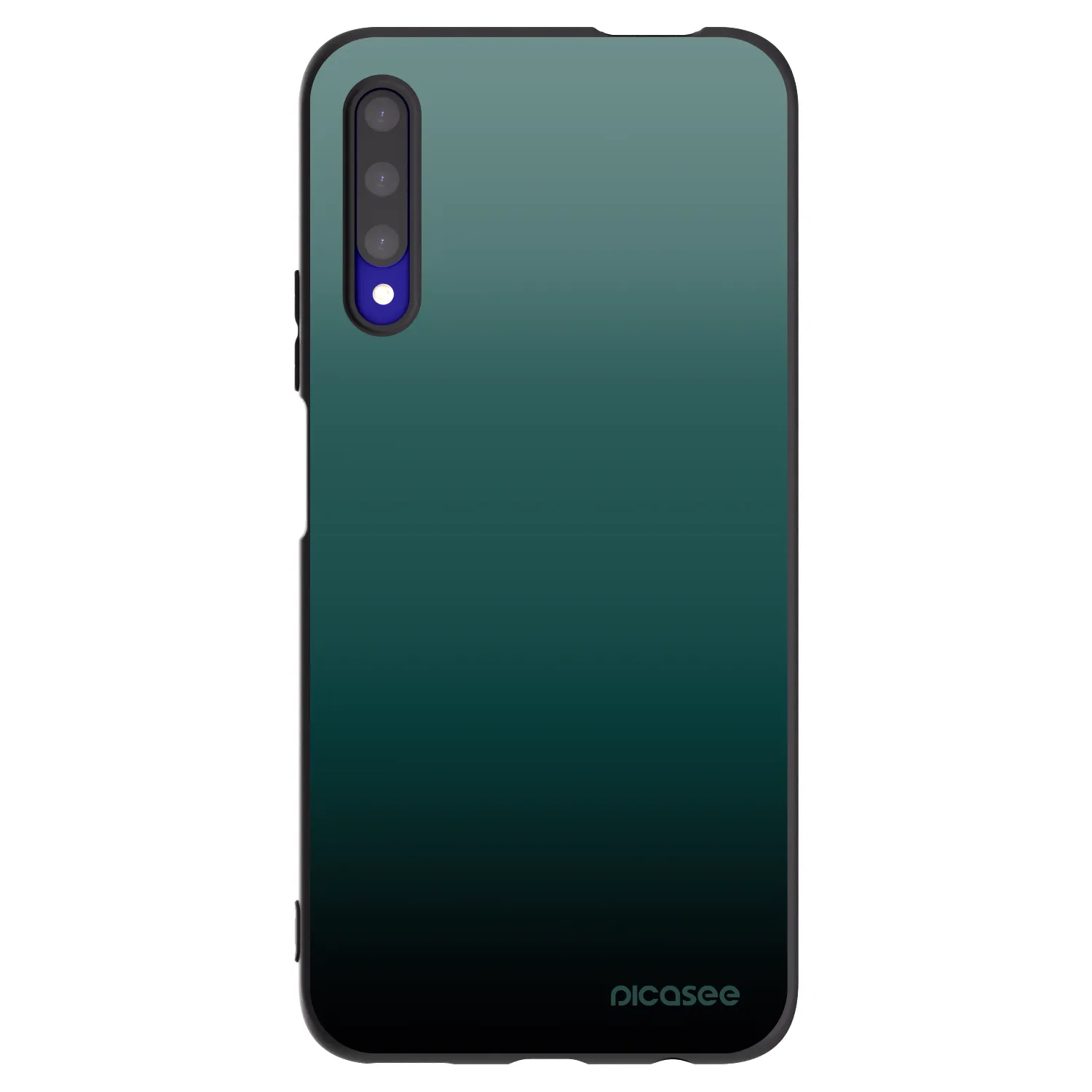 Picasee silikónový čierny obal pre Honor 9X Pro - Verdant Fade