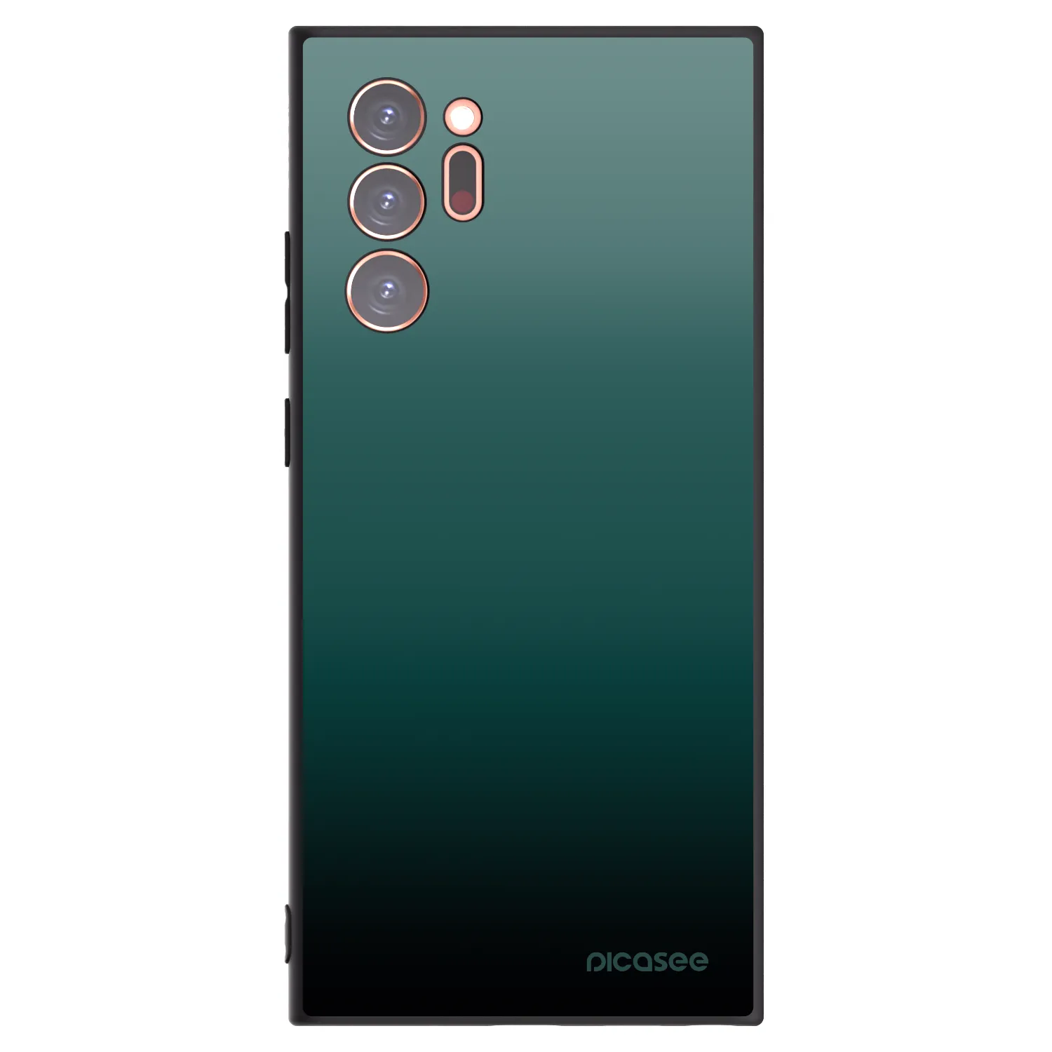 Picasee silikónový čierny obal pre Samsung Galaxy Note 20 Ultra - Verdant Fade