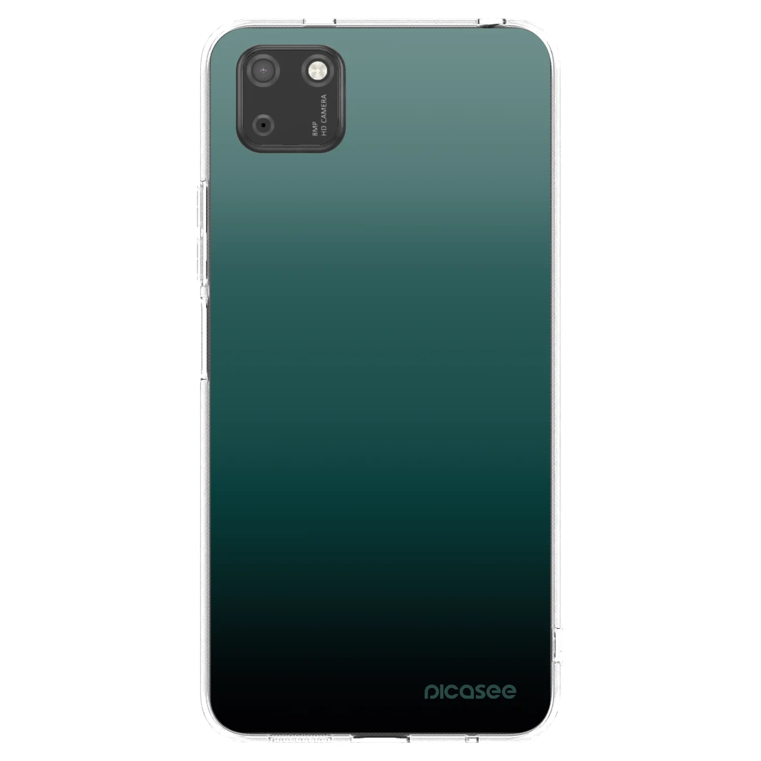 Picasee silikónový prehľadný obal pre Huawei Y5P - Verdant Fade