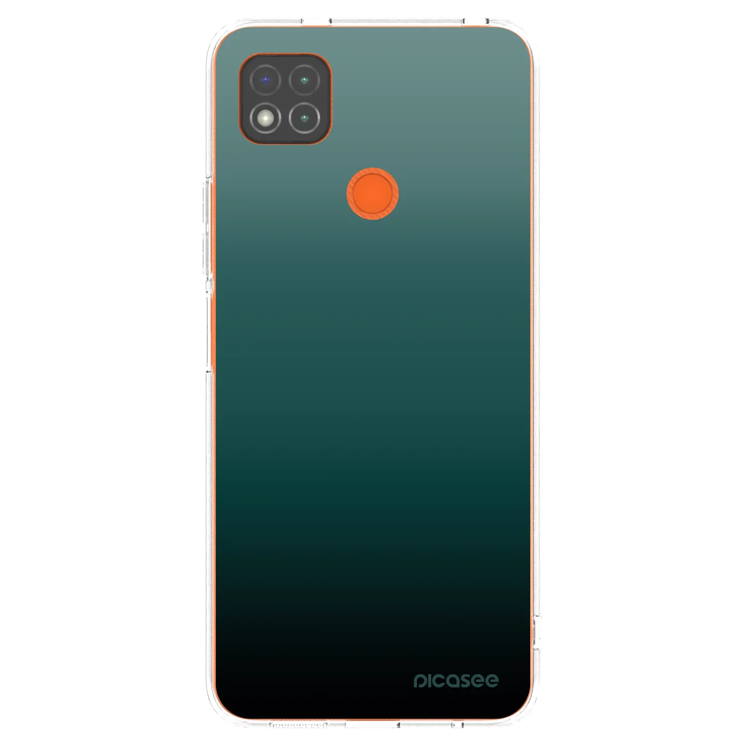 Picasee silikónový prehľadný obal pre Xiaomi Redmi 9C - Verdant Fade