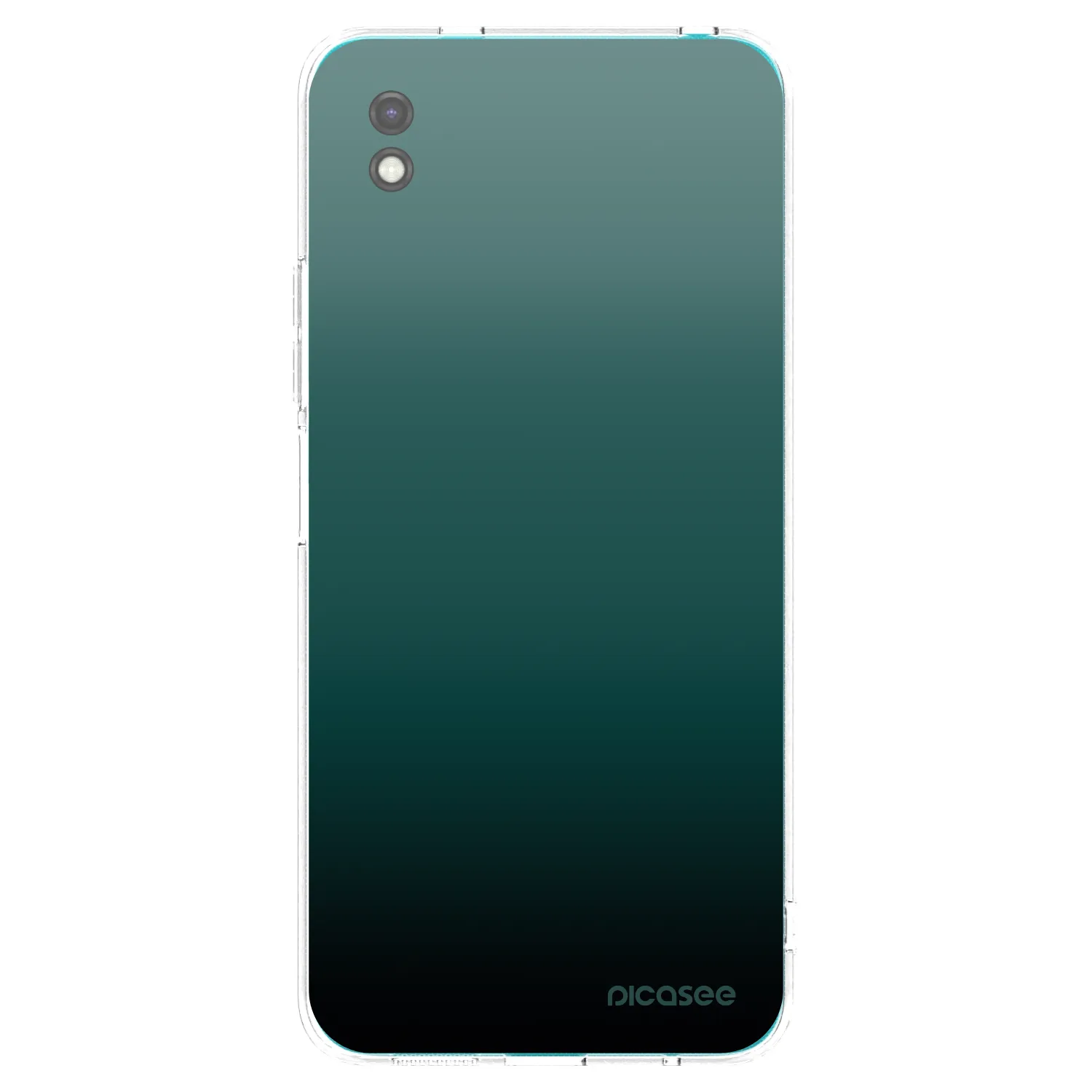 Picasee silikónový čierny obal pre Xiaomi Redmi 9A - Verdant Fade