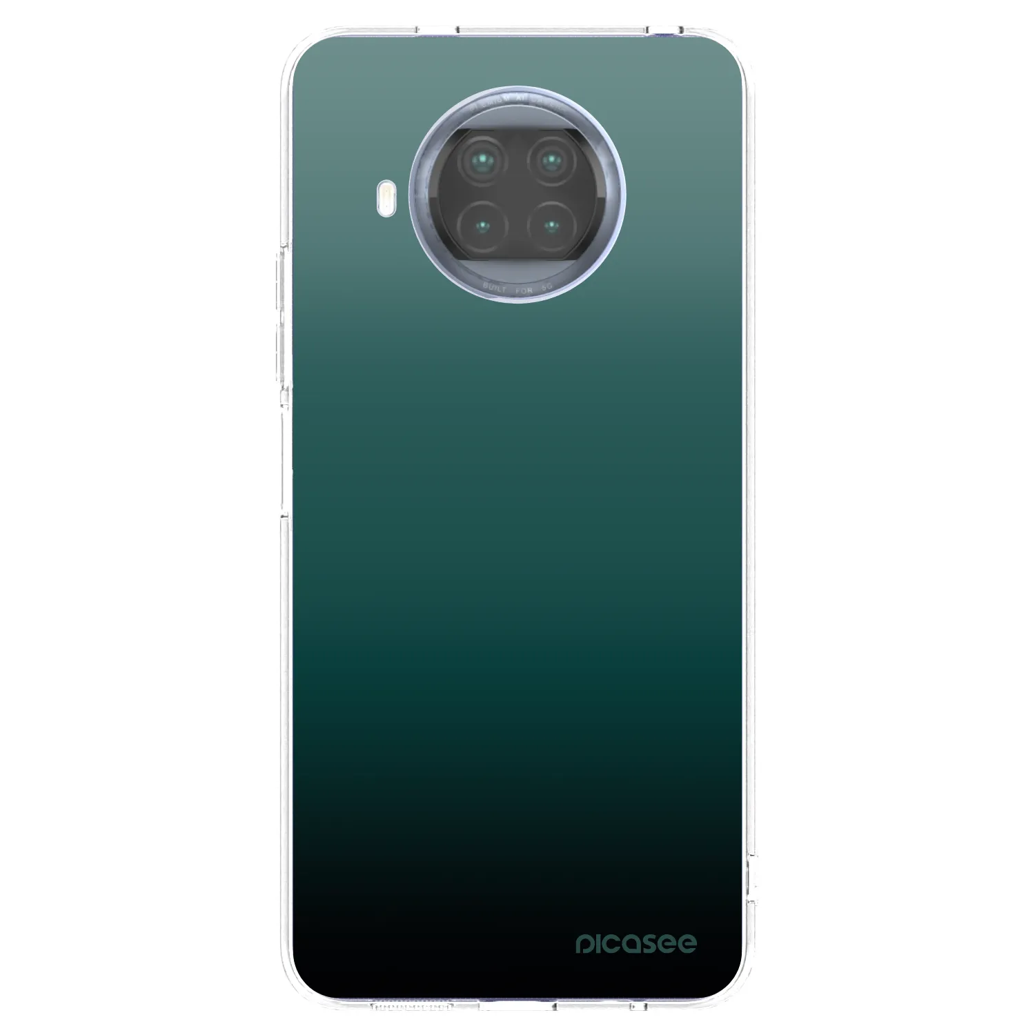 Picasee silikónový prehľadný obal pre Xiaomi Mi 10T Lite - Verdant Fade