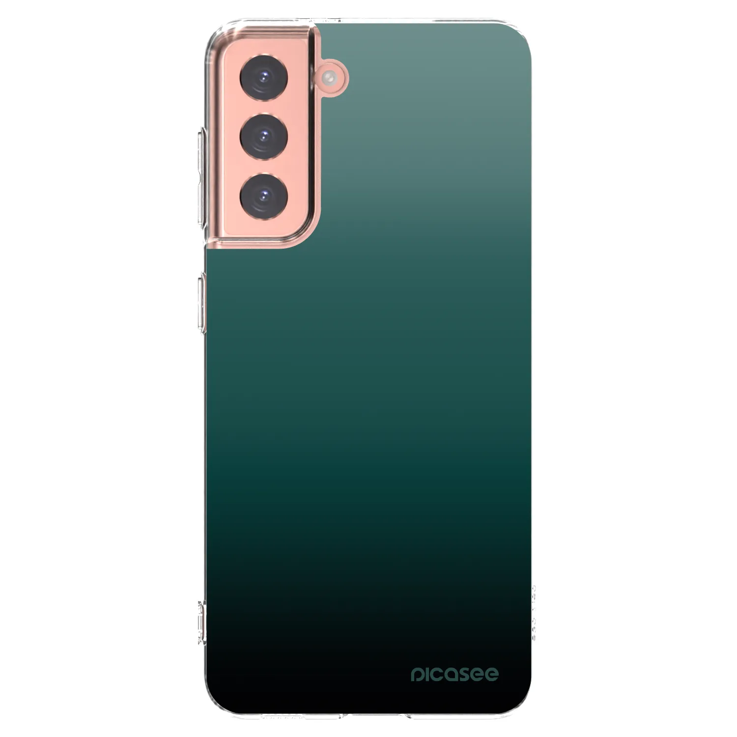 Silikónový prehľadný obal pre Samsung Galaxy S21 5G G991B - Verdant Fade