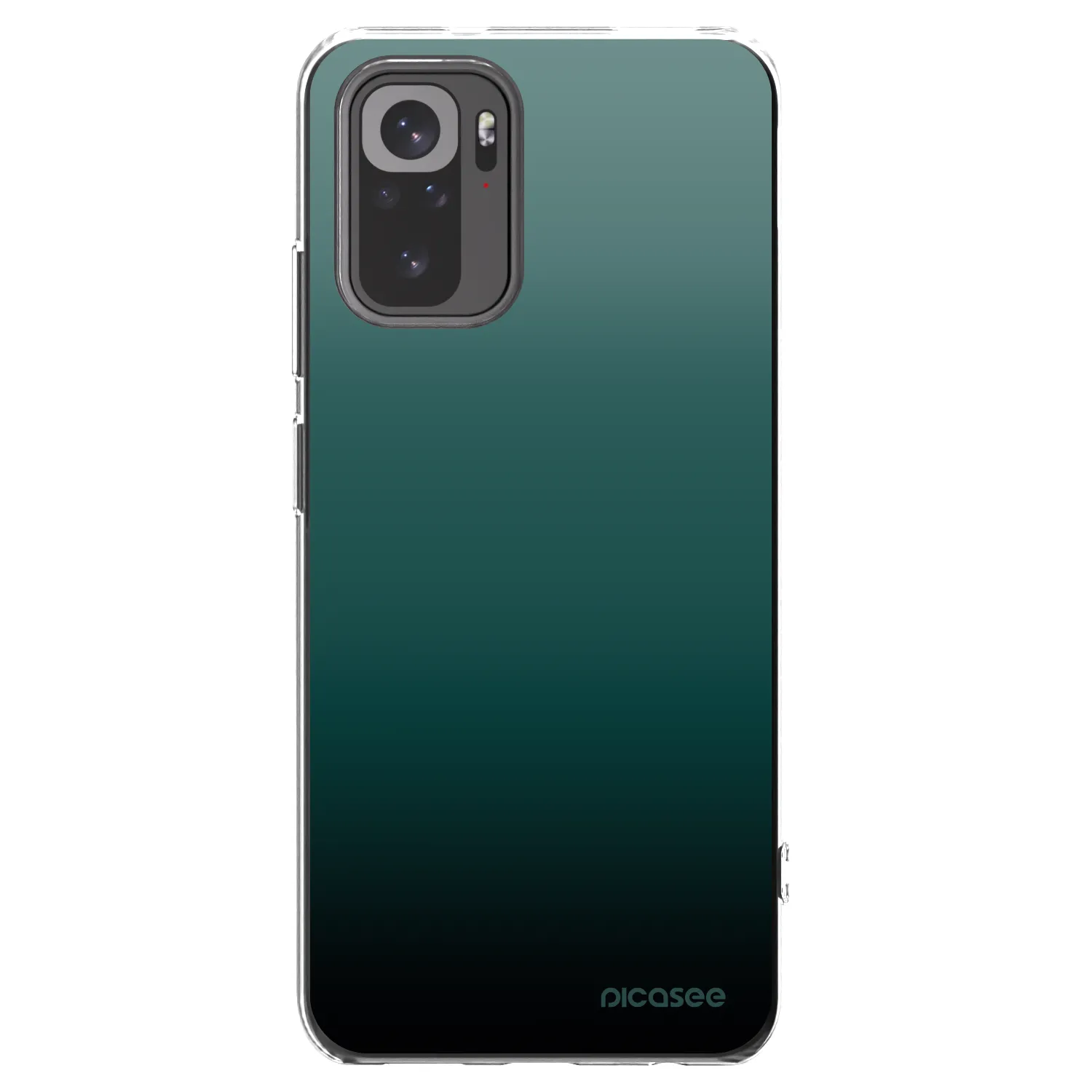 Picasee silikónový prehľadný obal pre Xiaomi Redmi Note 10S - Verdant Fade