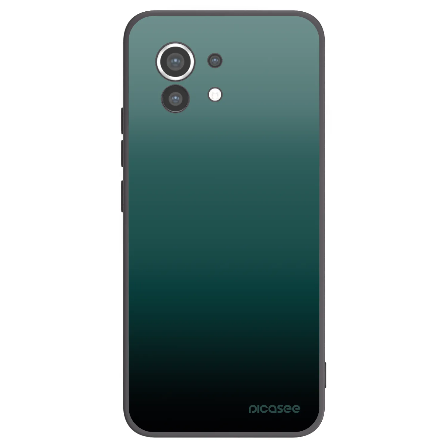 Picasee silikónový čierny obal pre Xiaomi Mi 11 - Verdant Fade
