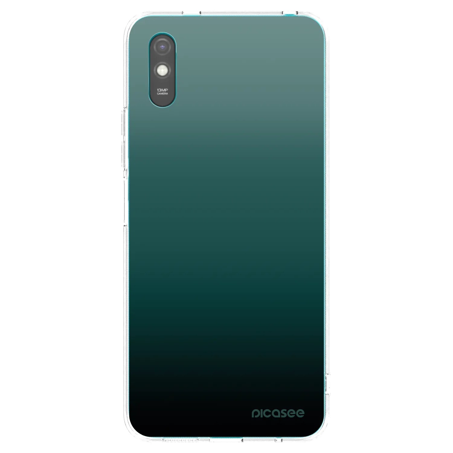 Picasee silikónový prehľadný obal pre Xiaomi Redmi 9AT - Verdant Fade