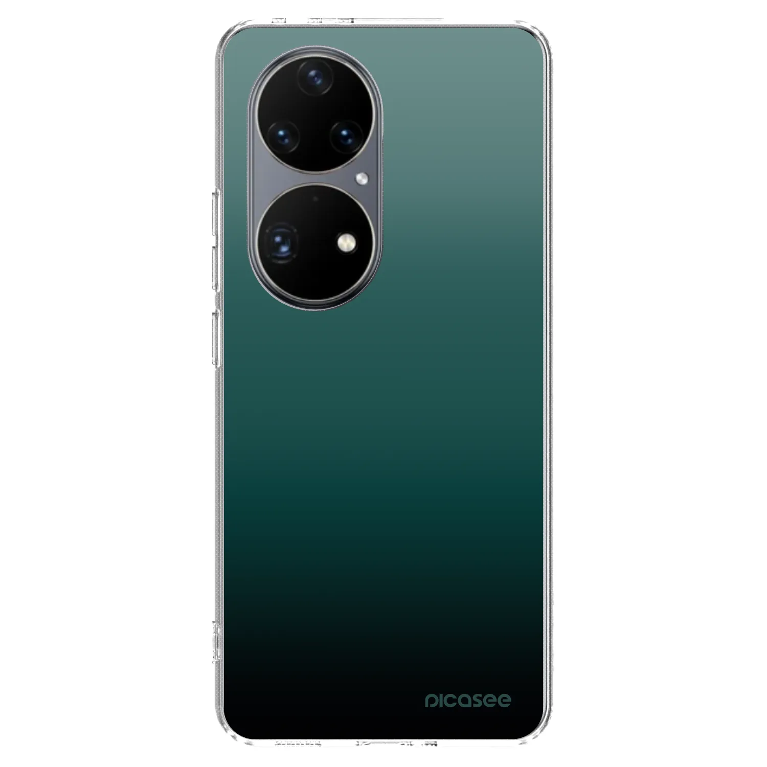 Picasee silikónový prehľadný obal pre Huawei P50 - Verdant Fade
