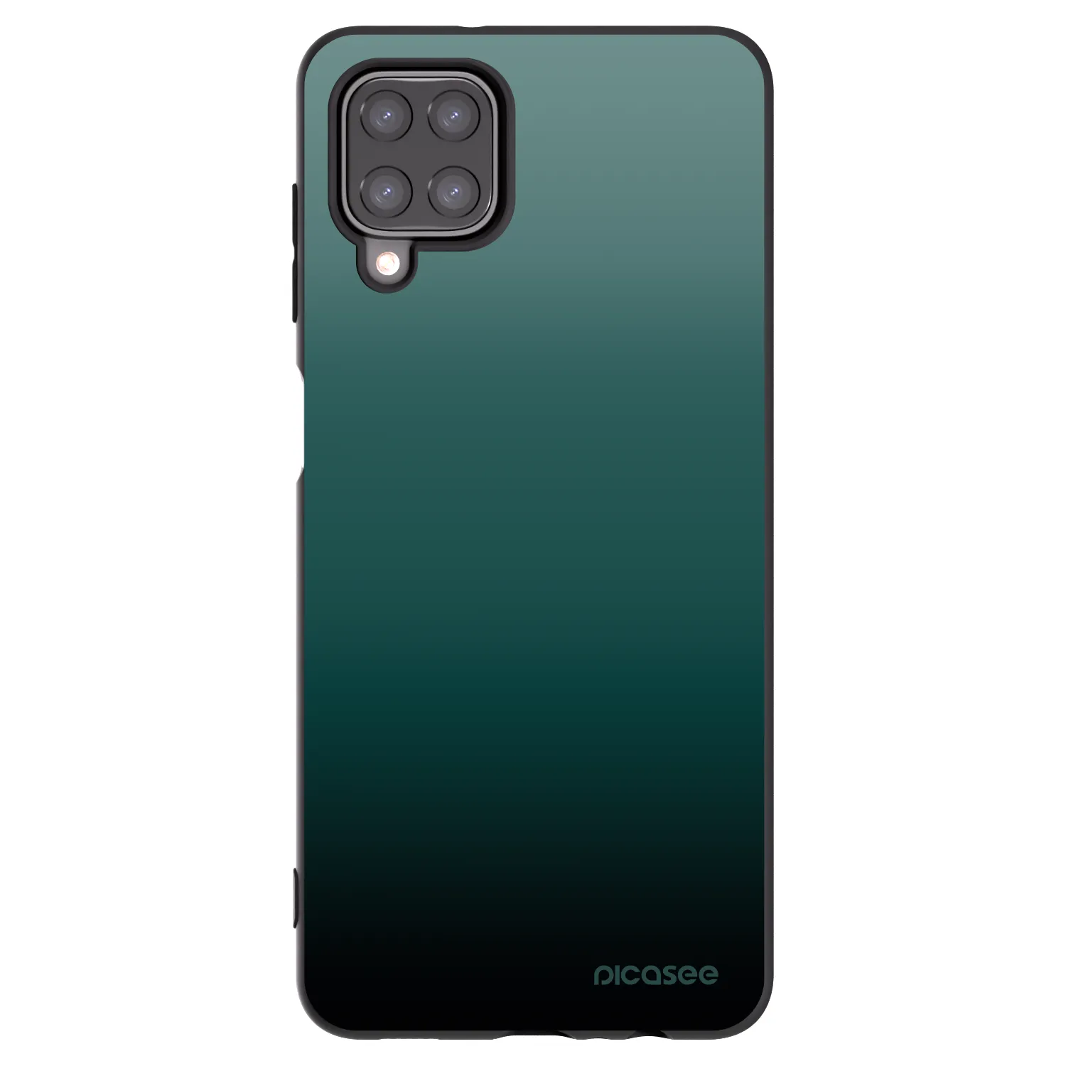 Picasee silikónový čierny obal pre Samsung Galaxy M12 M127F - Verdant Fade
