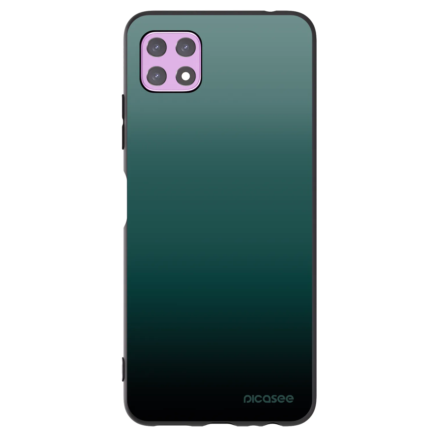 Picasee silikónový čierny obal pre Samsung Galaxy A22 A226B 5G - Verdant Fade