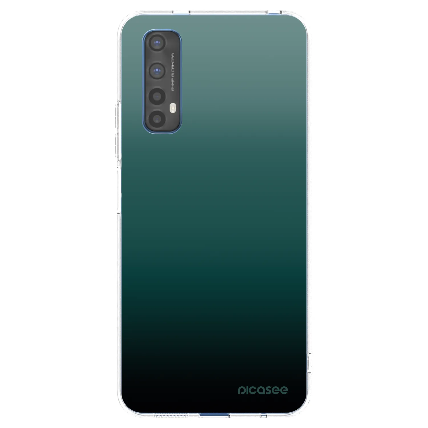 Picasee silikónový prehľadný obal pre Realme 7 - Verdant Fade