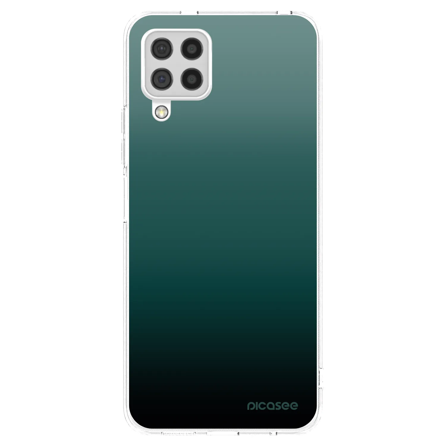 Picasee silikónový prehľadný obal pre Samsung Galaxy A22 A225F 4G - Verdant Fade
