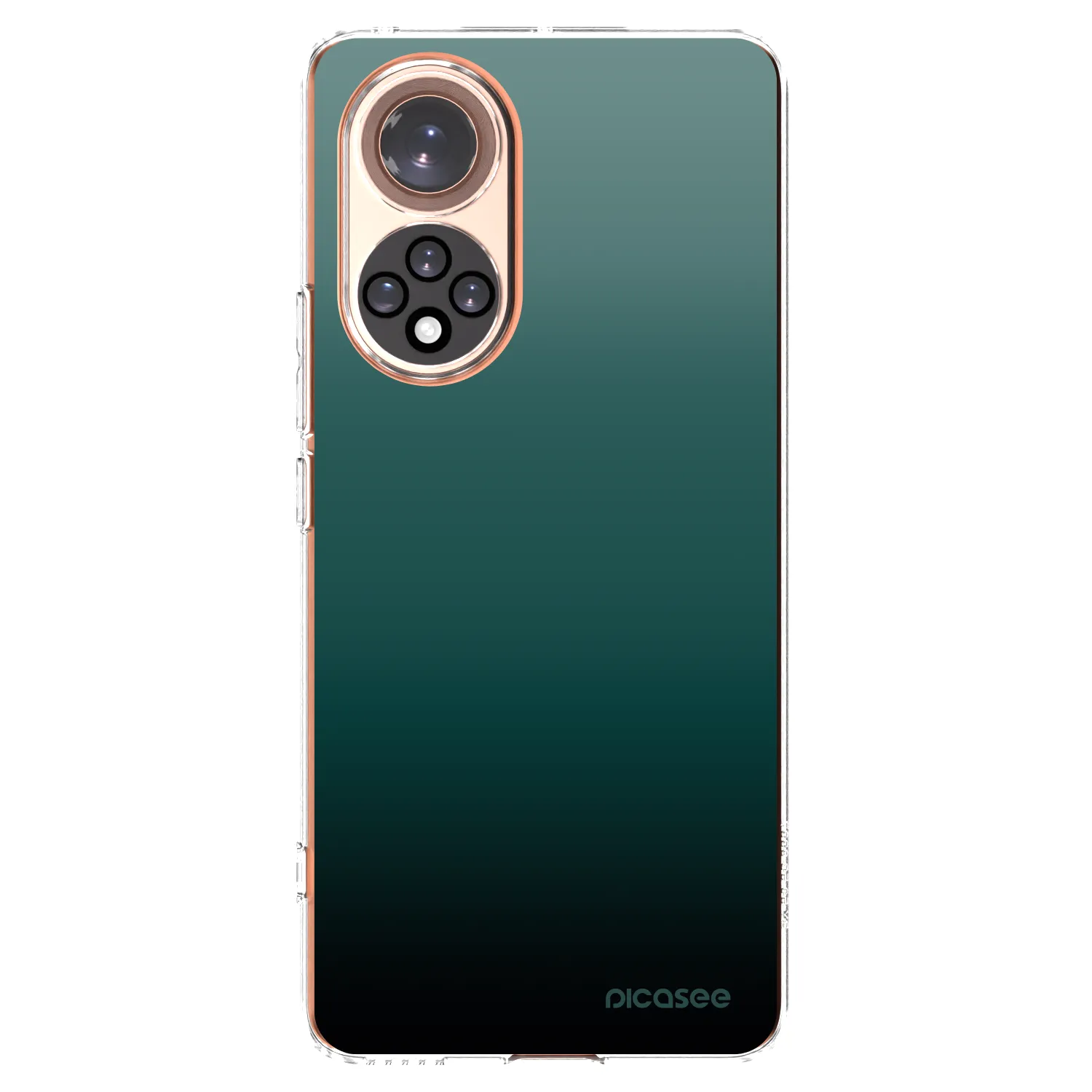 Picasee silikónový prehľadný obal pre Honor 50 5G - Verdant Fade
