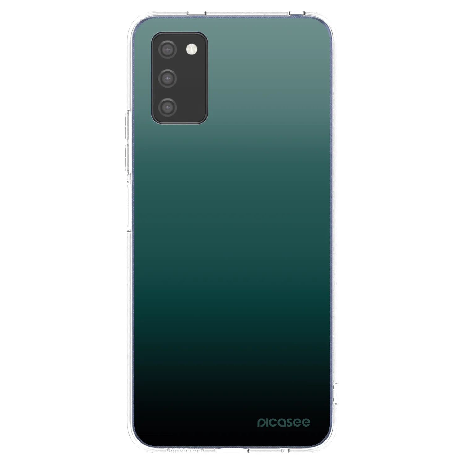 Picasee silikónový prehľadný obal pre Samsung Galaxy A03s A037G - Verdant Fade