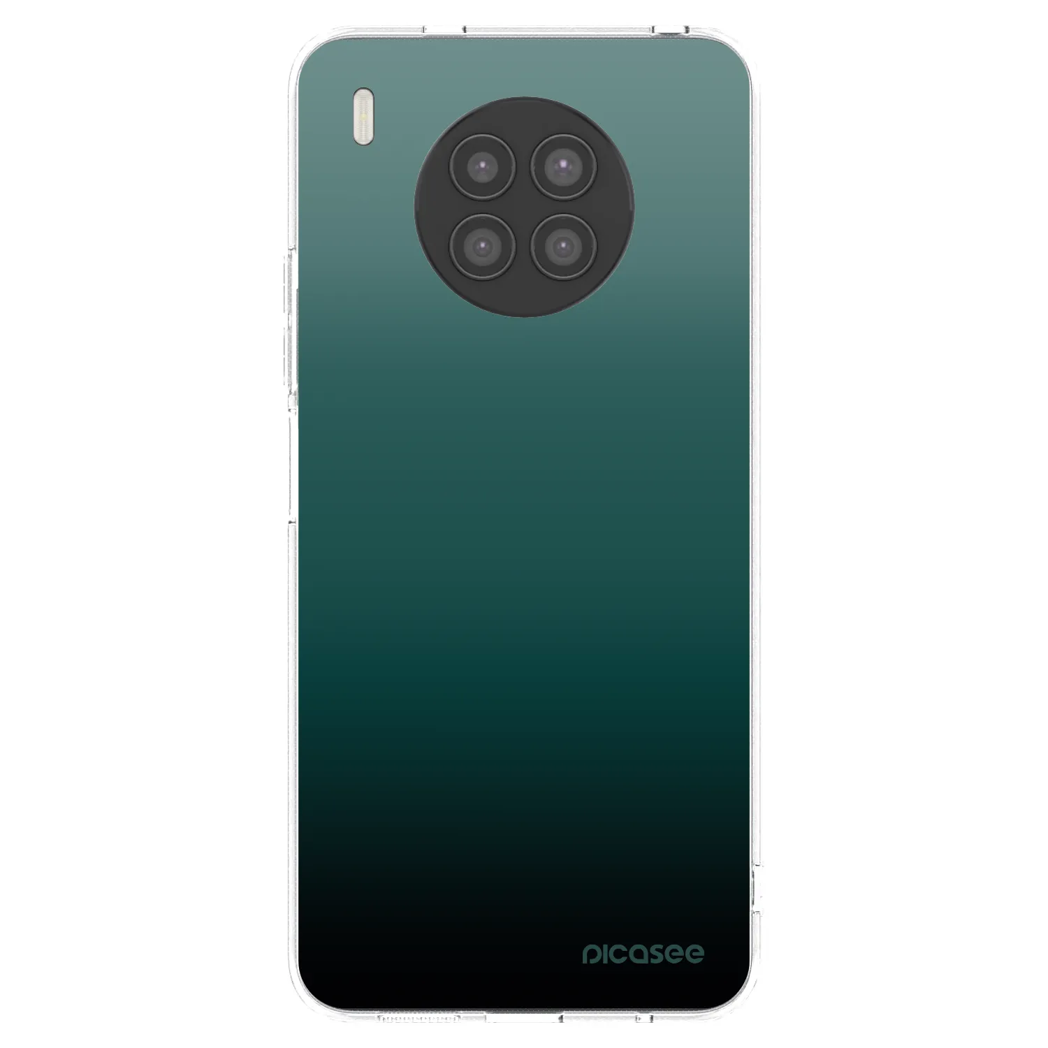 Picasee silikónový prehľadný obal pre Huawei Nova 8i - Verdant Fade
