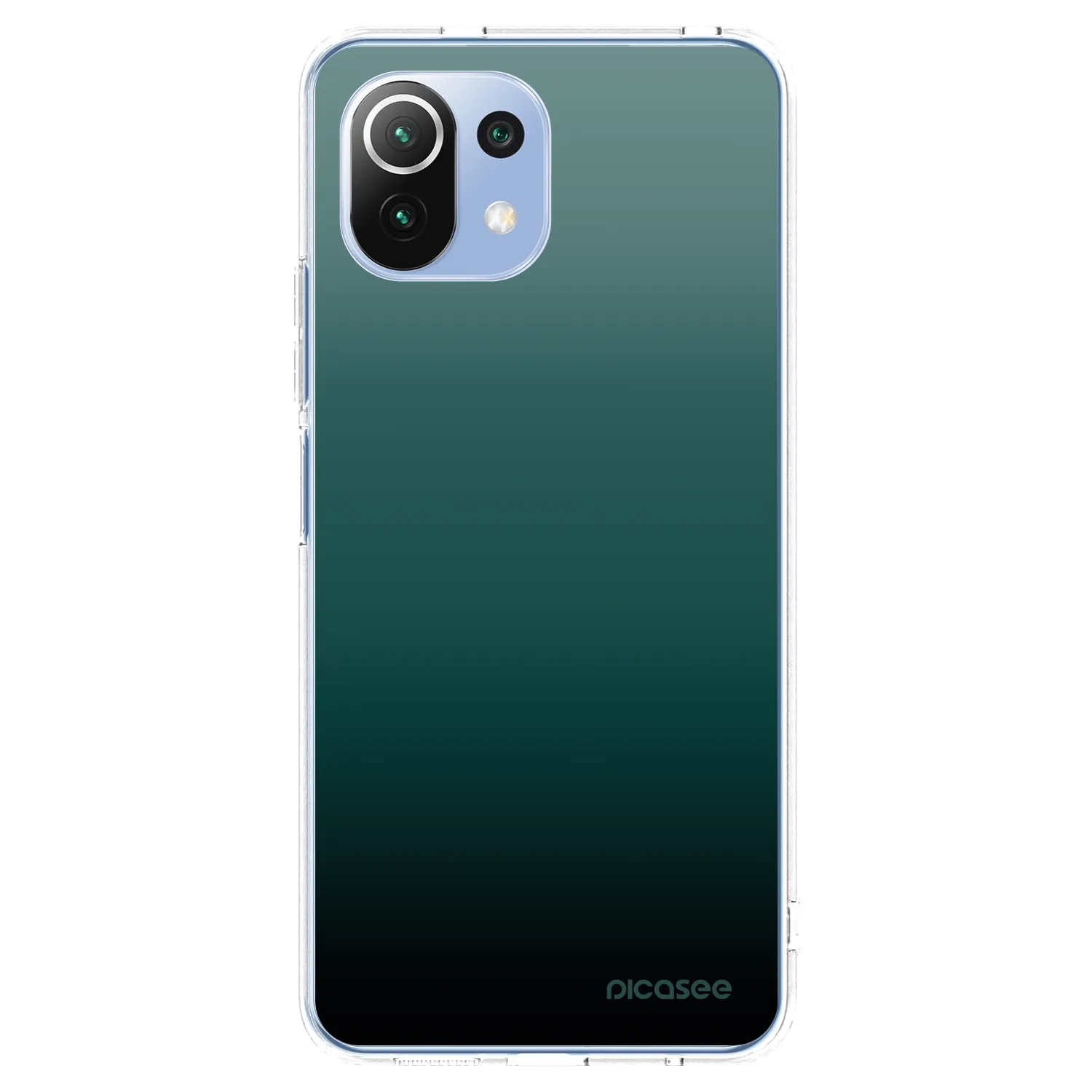 Picasee silikónový prehľadný obal pre Xiaomi 11 Lite 5G NE - Verdant Fade