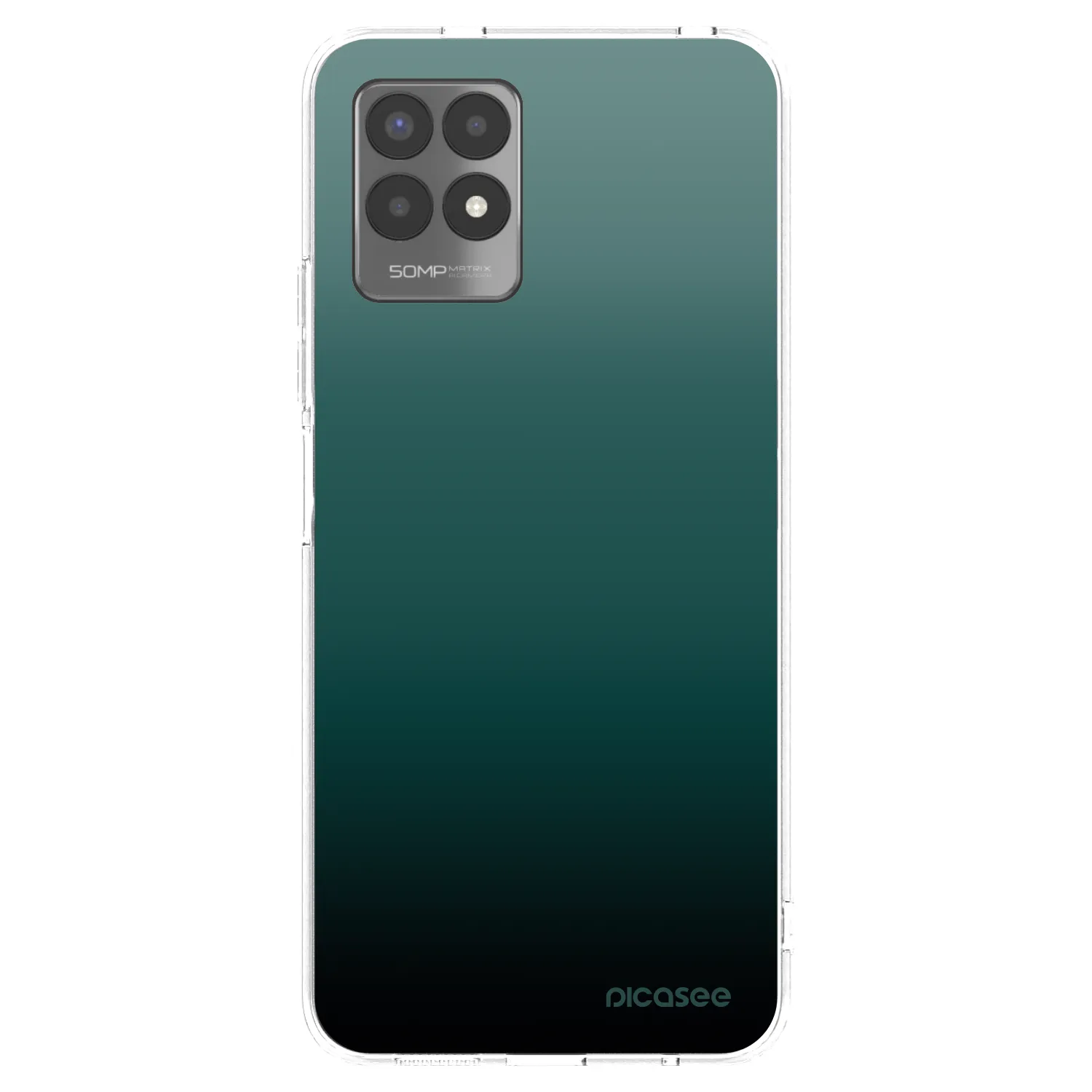 Picasee silikónový prehľadný obal pre Realme 8i - Verdant Fade