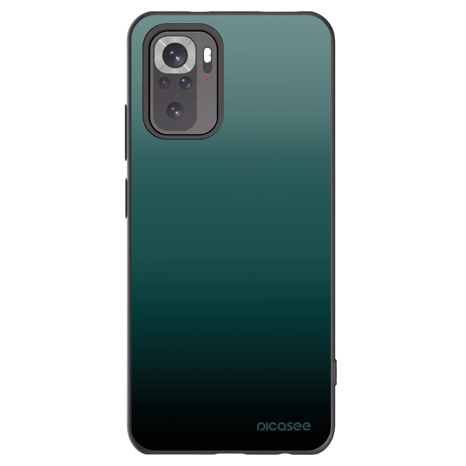 Picasee silikónový čierny obal pre Xiaomi Redmi Note 11S 4G - Verdant Fade