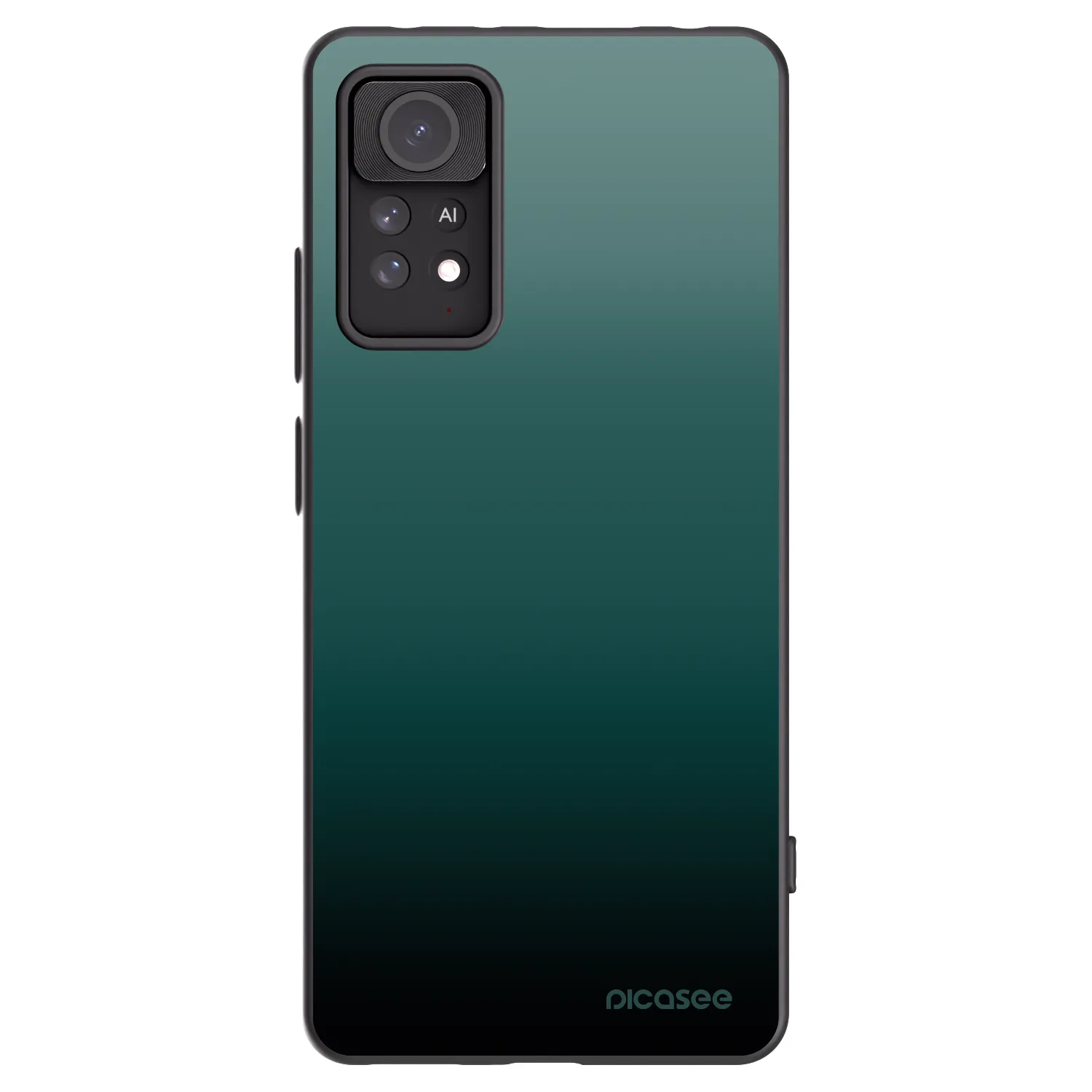 Picasee silikónový čierny obal pre Xiaomi Redmi Note 11 Pro - Verdant Fade