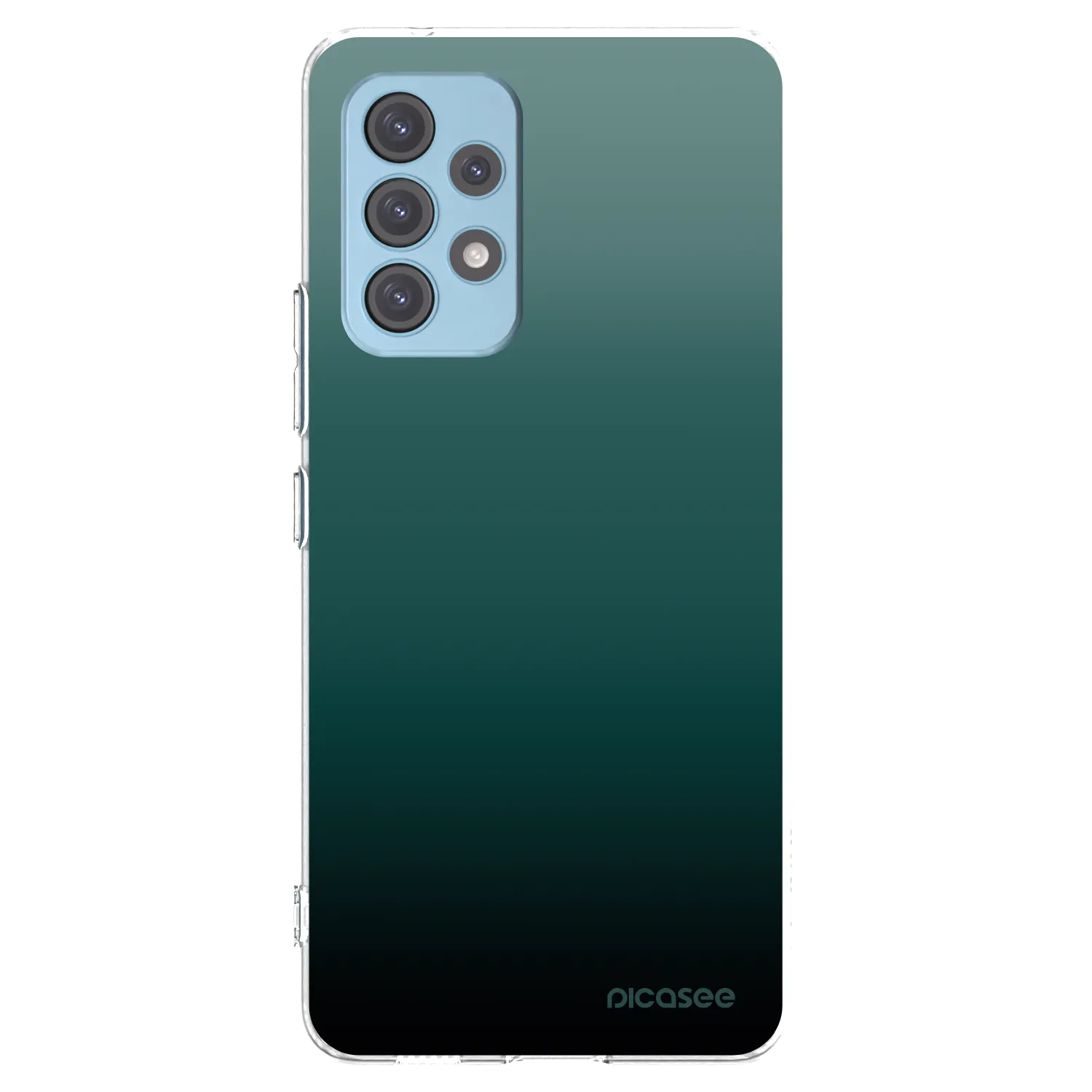 Silikónový prehľadný obal pre Samsung Galaxy A53 5G A536 - Verdant Fade