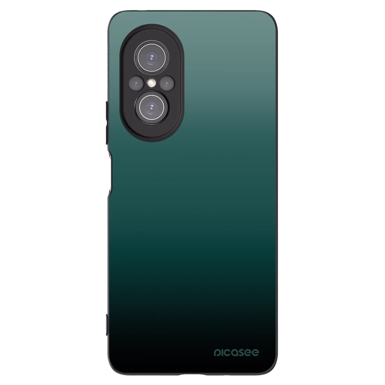 Picasee silikónový čierny obal pre Huawei Nova 9 SE - Verdant Fade