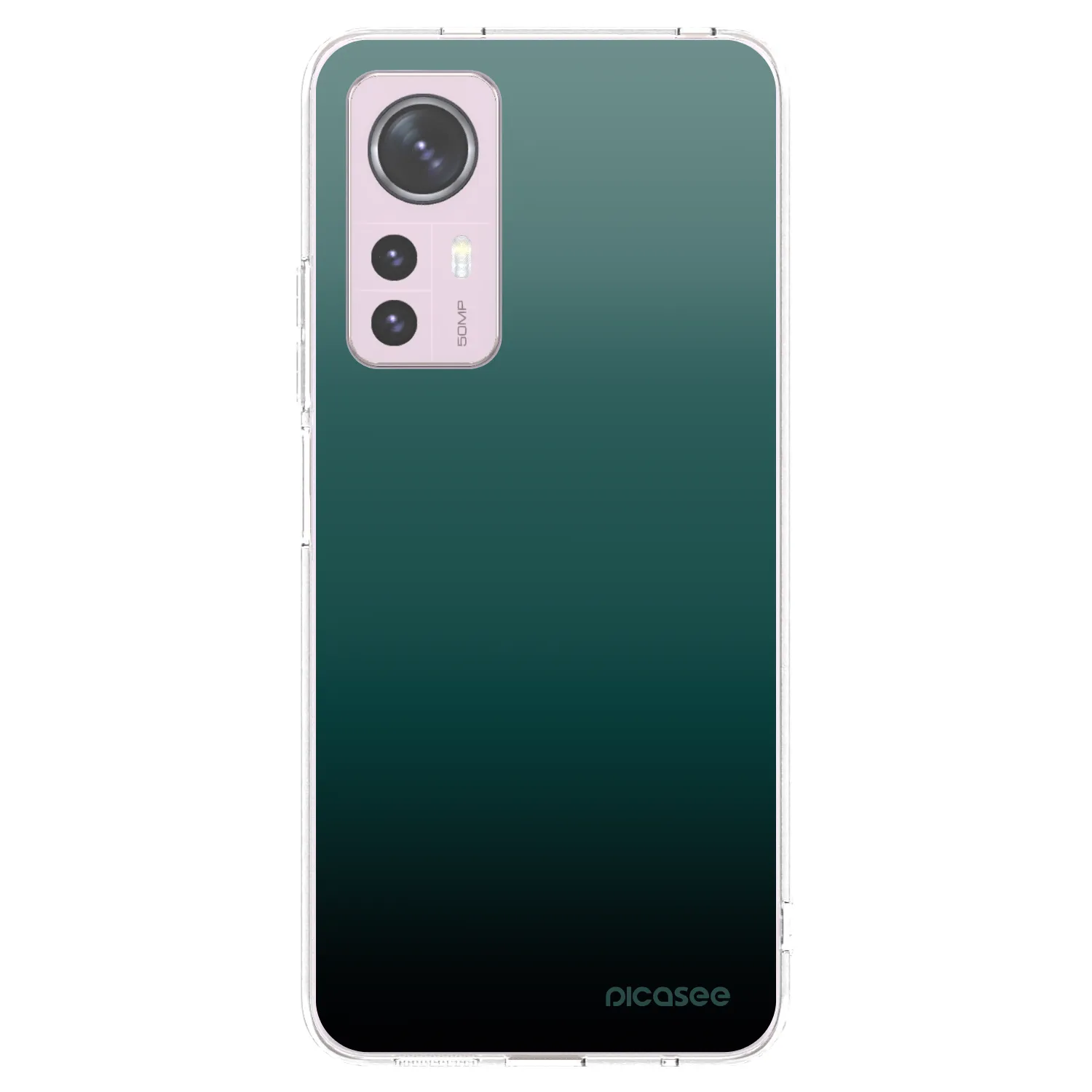 Picasee silikónový prehľadný obal pre Xiaomi 12 - Verdant Fade
