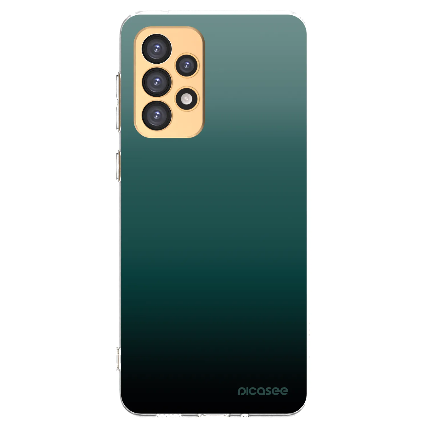 Picasee silikónový prehľadný obal pre Samsung Galaxy A33 5G A336 - Verdant Fade